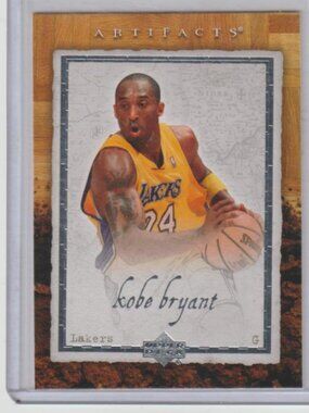 Kobe Bryant 2007-08 Upper Deck Artifacts #40 HOF Los Angeles Lakers